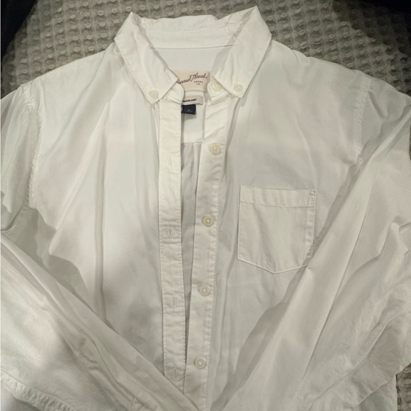 Women’s white button up shirt XS Universal Thread 100% cotton - Picture 7 of 14